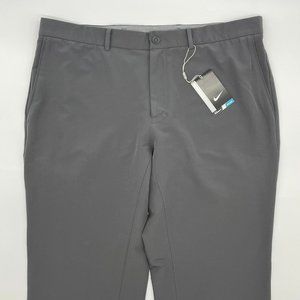 Nike Men's Dri-fit Standard Fit Flex Hybrid Golf Pants Grey 38x30